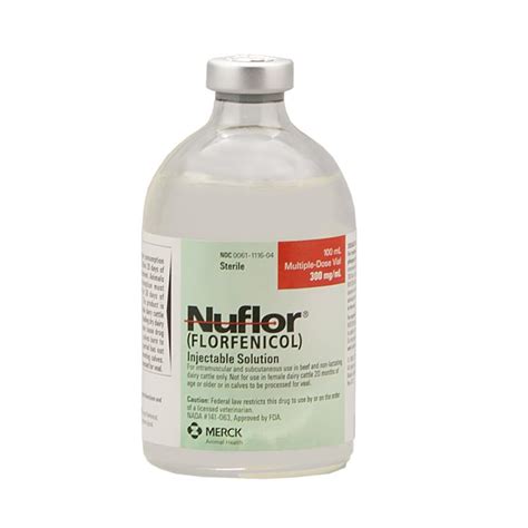 8 mg per pound of body weight, given every 6 hours. . Nuflor dosage for dogs